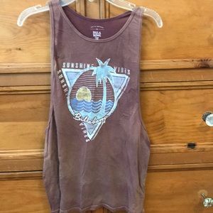 Billabong muscle t tank top